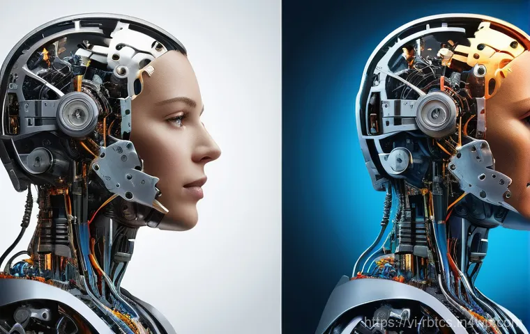 로봇 심리상담의 고객 맞춤형 솔루션 - Here are three detailed image prompts in English, designed to visualize the concepts of AI psychothe...